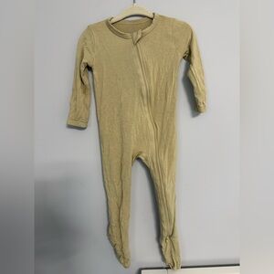 Kyte BABY tan Kids soft bamboo Footie